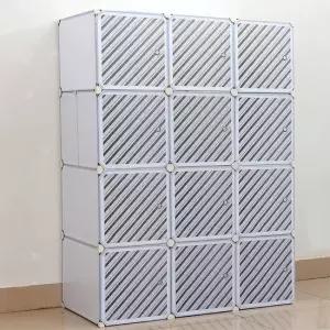 TBZ 맞춤형 DIY 인테리어 선반옷장 105x45x140cm) 옷장수납장 옷장수납선반 옷장정리함