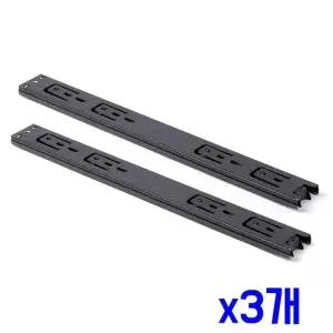 TBZ 3단 슬라이드 서랍 레일 좌우1조) 39cm) x3개 서랍장레일 슬라이드식 레일부속 레일
