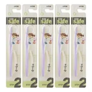 [RIZPICK]만 4세 아동용 칫솔 5개 묶음 2단계 선택 초등입학용 패키지칫솔