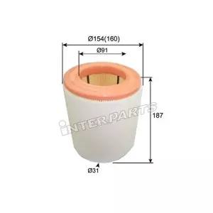 CA11070 인터파트 수입차 에어필터 정품 고성능 내구성 합리적 효율적