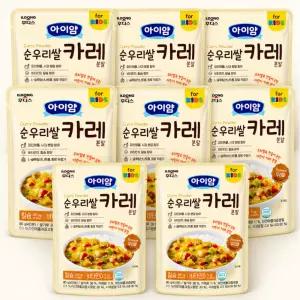 아이얌 순 우리쌀 카레 80g 8개