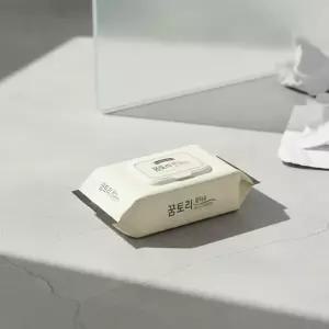 꿈토리 나비의 꿈 아기물티슈 55gsm 엠보싱 도톰한 60매 캡형 20팩