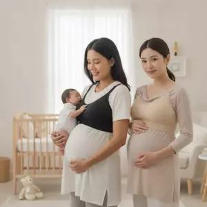 임산부 수유 브라 속옷 후크형 노와이어 빅사이즈