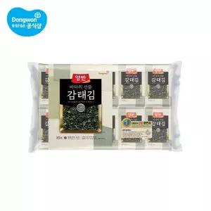 [동원]양반 감태김 식탁김 20봉(8장) 2개 (총 40봉)[36023706]