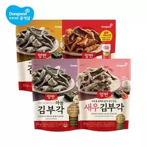[동원]양반 김부각 50g 6개/마늘/새우/김치[36023710]
