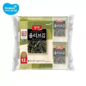 [NS홈쇼핑]양반 올리브김 식탁김 12봉(9장) 3개 (총 36봉)[36023777]