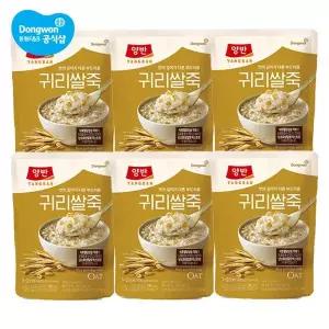 [동원]양반 귀리쌀죽 400g 6개[36023804]