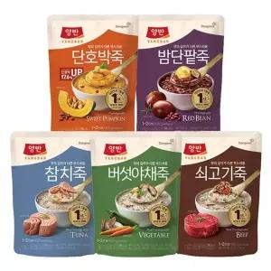 [동원]양반 참치죽 420g 20개 / 버섯 야채/ 쇠고기 / 파우치죽[36023834]