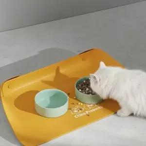 반려동물식기매트 고양이식기매트 애견식기매트