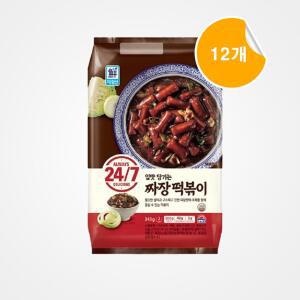[대림] 짜장떡볶이, 343g, 12개