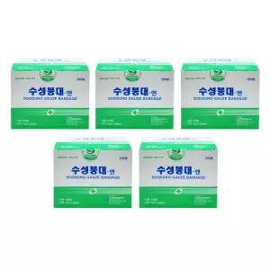 수성 거즈붕대 엔 4인치 10cm X 540cm (12개입) 상처 드레싱 응급처치 x5박스