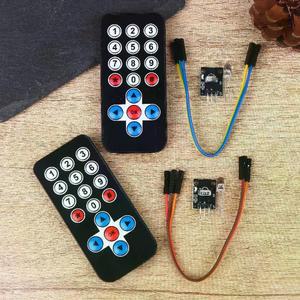 1세트 적외선 리모컨 모듈 무선 IR 수신기 모듈 DIY 키트 HX1838