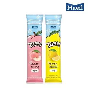 [매일유업]매일 얼려먹는 피크닉 85ml 혼합 24팩 (복숭아12팩 + 레몬12팩)
