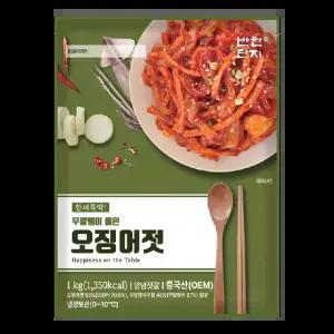 반찬단지 무말랭이 품은 오징어젓 1kg 진공