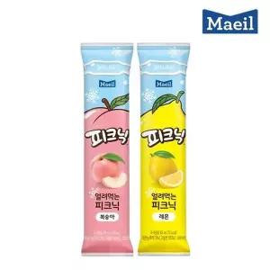 [매일] 얼려먹는 피크닉 85ml 혼합 24팩 (복숭아12팩 + 레몬12팩)