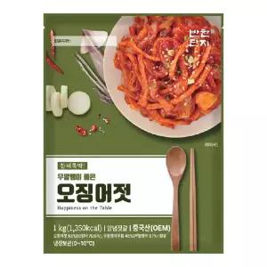 반찬단지 무말랭이 품은 오징어젓 1kg 진공