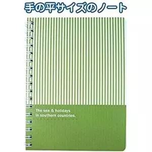A6 격자 이중 링 노트 50장 일본 제조 노스482G 0개 세트 32667 생활용품 인테리어 잡화 문구 사무용품