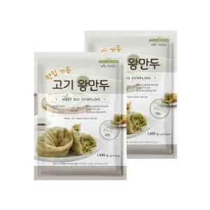 [이푸른] 굿푸드 고기 왕만두 1.4kg x 2봉25201915587899