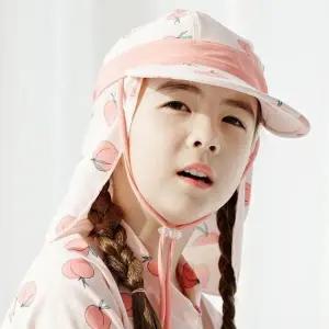 베베샤 플랩캡 아무 피치 어린이모자 썬캡 수영 아동