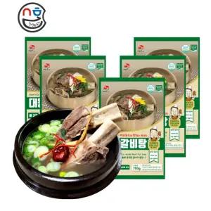 이조푸드 대왕갈비탕 700g x 5봉 (뼈2대) 냉동식품 갈비탕 식당 납품 식자재 맛집 밀키트 세아커머스