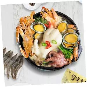 지아오 해신탕 4인용 해신탕택배 가정용밀키트