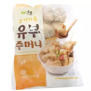 지아오 유부주머니 500G X4 식자재 유부우동