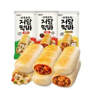 쫀득 떡마리 한끼고 저당떡바 24팩 (닭갈비8 피자8 불닭8)