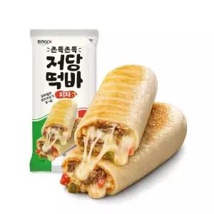 쫀득 떡마리 한끼고 저당떡바 피자 10팩