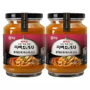 [CJ] 백설 꽃게로제 파스타소스 430g x2개