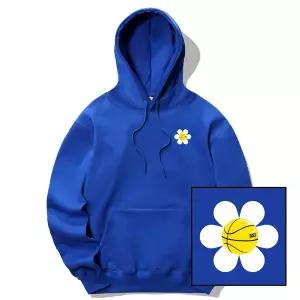 [트립션](타임스퀘어점패션관) SMALL DAISY LOGO 후드티 - 블루