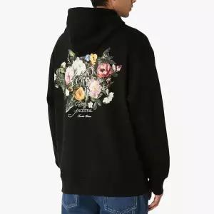 [우영미] 플라워 백로고 남성 후드티 블랙 W253TS36 723B 150639860