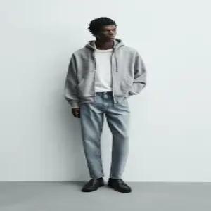 [정품] 자라 청바지 데님진 데일리 바지 데님팬츠 SLIM TAPERED FIT - 미디움 블루 4060/402/427