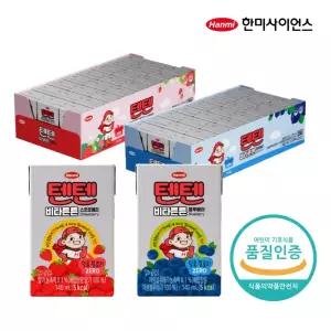 한미 텐텐 비타튼튼 딸기 + 블루베리 140ml, 총 48입