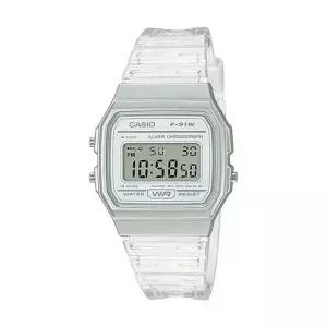 카시오 전자 시계 공용 커플 스포츠 F-91WS-7D