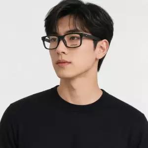 몽블랑 안경테 MB0301O 005 스퀘어 뿔테 안경