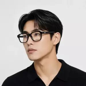 몽블랑 안경테 MB0202O 001 스퀘어 뿔테 안경