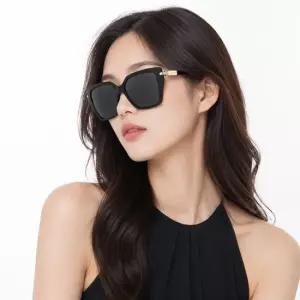 페라가모 선글라스 SF1106S 001 캣츠아이 뿔테 자외선차단