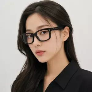 구찌 안경테 GG1522O 005 스퀘어 뿔테 안경