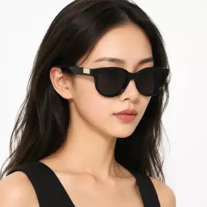 구찌 선글라스 GG1620S 001 라운드 뿔테 자외선차단