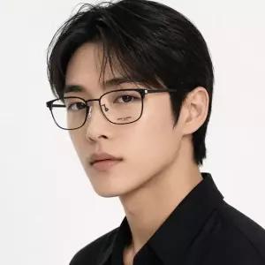 생로랑 안경테 SL631J 001 스퀘어 메탈 안경