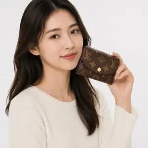 루이비통 지갑 로잘린코인 윌릿 푸시아 핑크 M41939