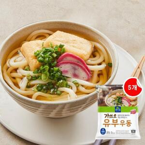 [면사랑] 가쓰오유부우동 339g, 5개