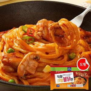 [면사랑] 직화크림불닭면 345g, 5개