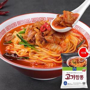 [면사랑] 고기짬뽕 368g, 10개