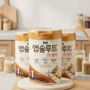 앱솔루트 명작 분유 1단계 800g 3개