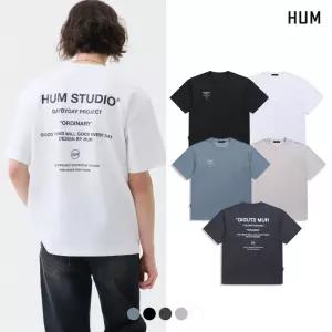 [HUM]유니) C/P분또 흄 스튜디오 반팔티(레귤러핏)(5COLOR)(LHTMCTR702M)