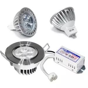 LED MR16 12V 할로겐전구 할로겐 안정기 컨버터 램프 매입등 일체형 4W 5W 6W 8W