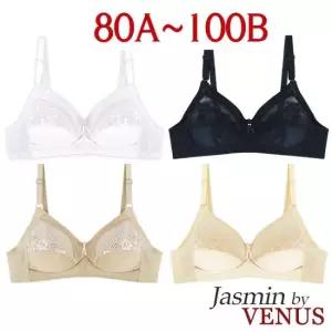 [비너스by자스민]편안한 노와이어 마담브라1종[JBR2028A]80A 100B