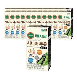 정식품 베지밀 5060 시니어 두유 190ml 24개