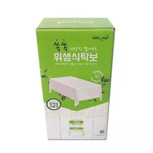 위생식탁보 3롤 90매 1박스 비닐식탁보 일회용 국내산 식당 횟집 업소용 테이블보 방수 이지원플러스